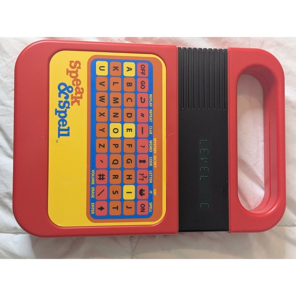 Speak & Spell Kahootz #09624 Electronic Learning Game Tested And Works